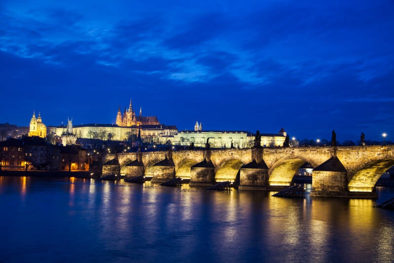 Tschechien Prag Karlsbrücke