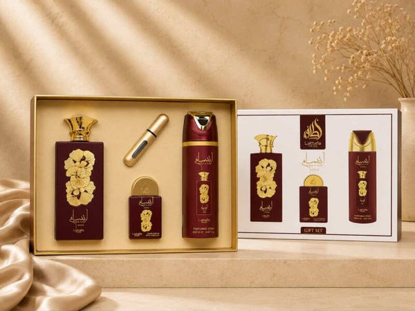 Lattafa Ansaam Gold Gift Set
