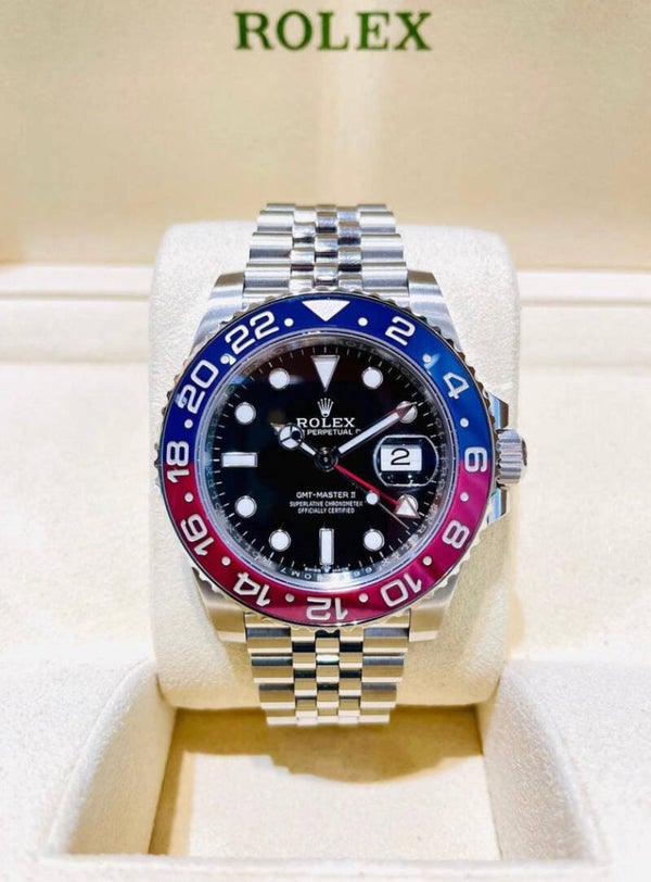 ROLEX GMT-MASTER II "PEPSI"  – SUPER CLONE TOP QUALITY