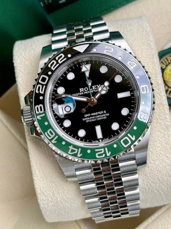ROLEX GMT-MASTER II "SPRITE" MANCINO – SUPER CLONE TOP QUALITY