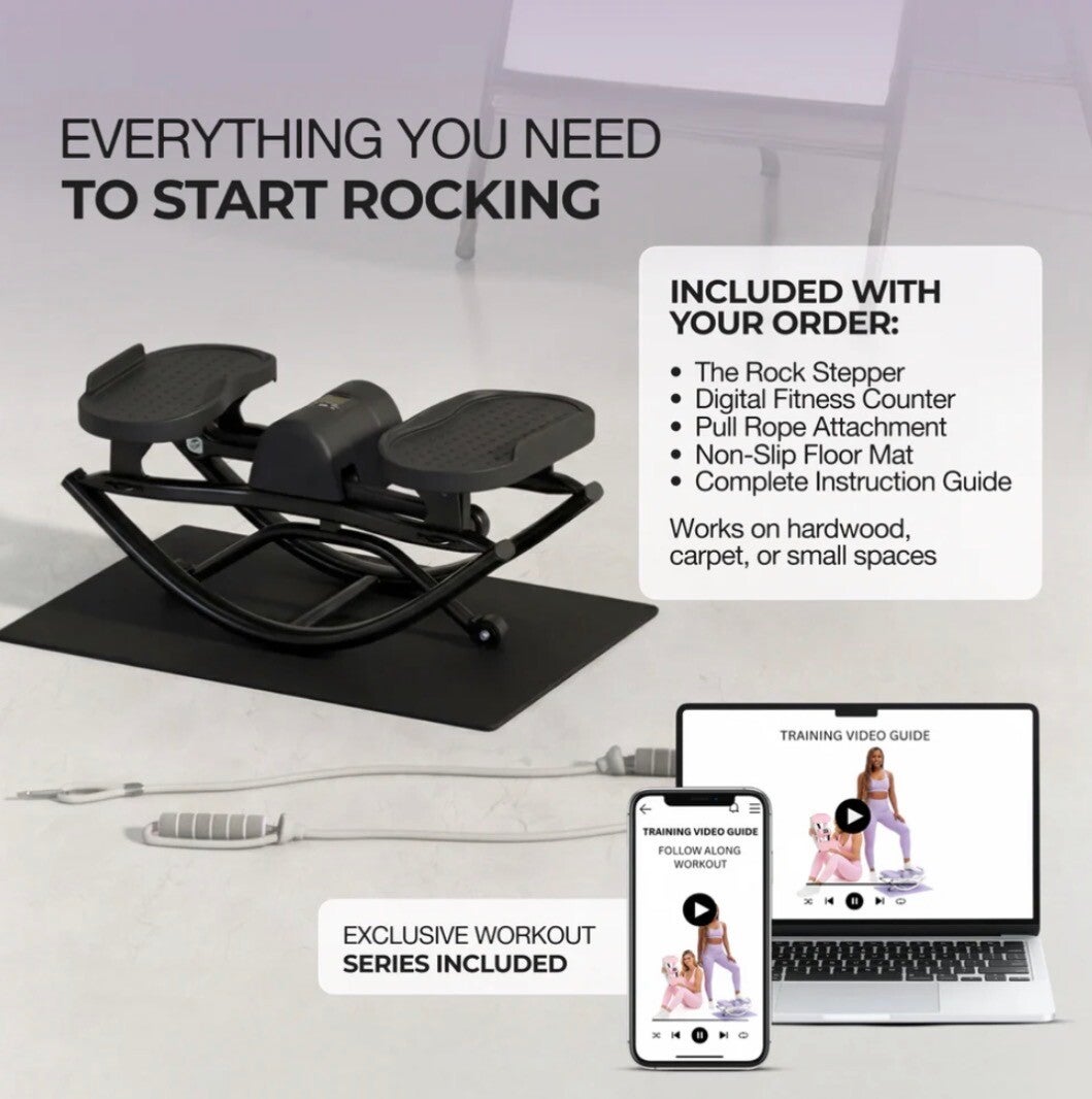 ROCK STEPPER ELITE/Gentle on joints