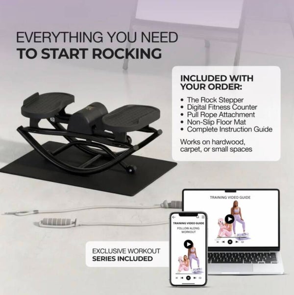 ROCK STEPPER ELITE/Gentle on joints