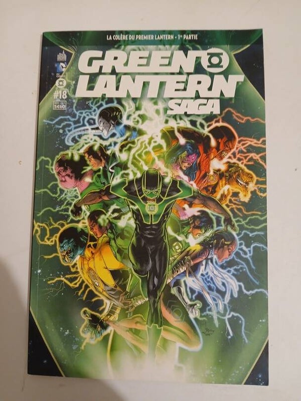 Green Lantern Saga 18. La colère du premier Lantern - 1re partie