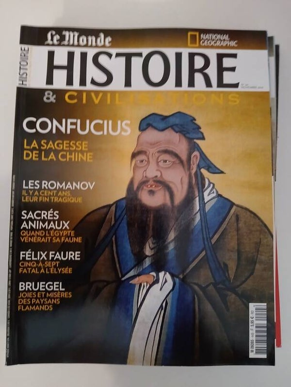Histoire et Civilisations, n°44 : Confucius, la sagesse de la Chine