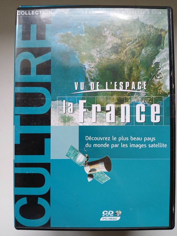 Vu de l'espace - la France