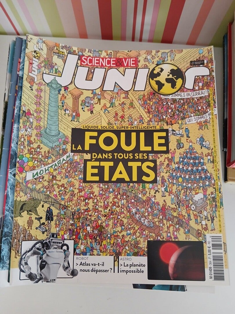 Science & Vie Junior, 364 - janvier 2020 - La foule dans tous ses états