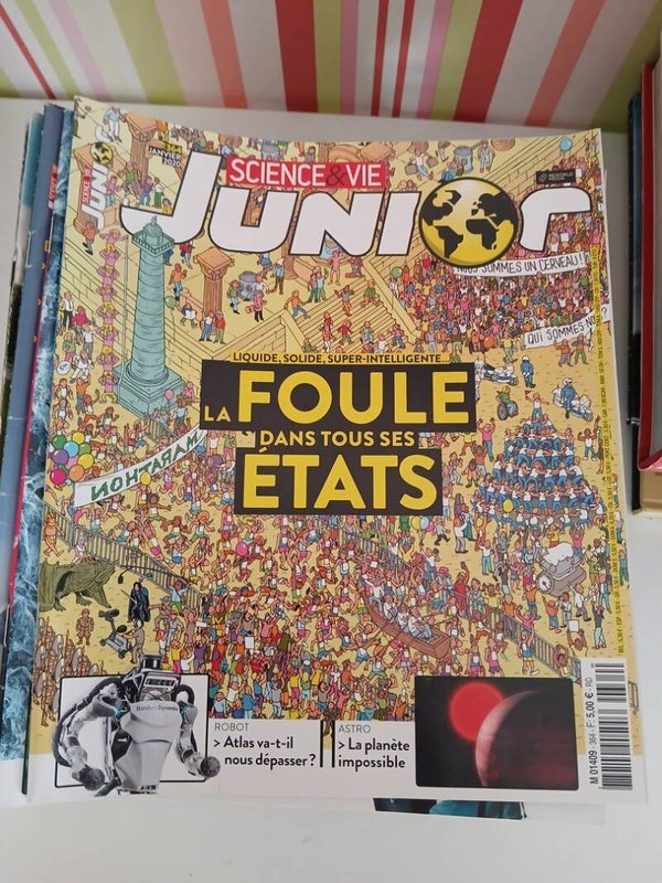 Science & Vie Junior, 364 - janvier 2020 - La foule dans tous ses états