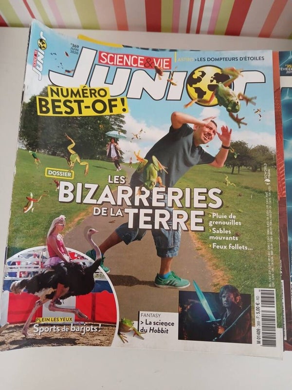 Science & Vie Junior, n°369 - juin 2020 - Les bizarreries de la terre