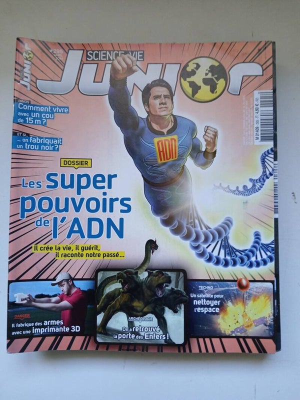 Science & Vie Junior n° 295 - les Supers pouvoirs de l'ADN