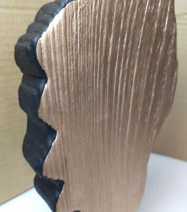 Sculpture Bois brûlé 17 - Shou Sugi Ban