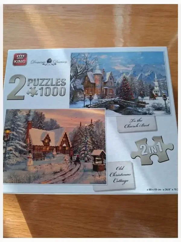 2 x 1000 stukjes Dominic Davison