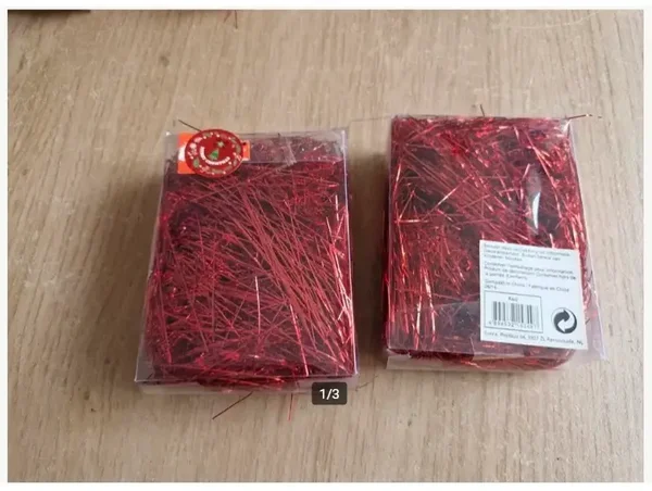 2x rode lametta a 13 gram