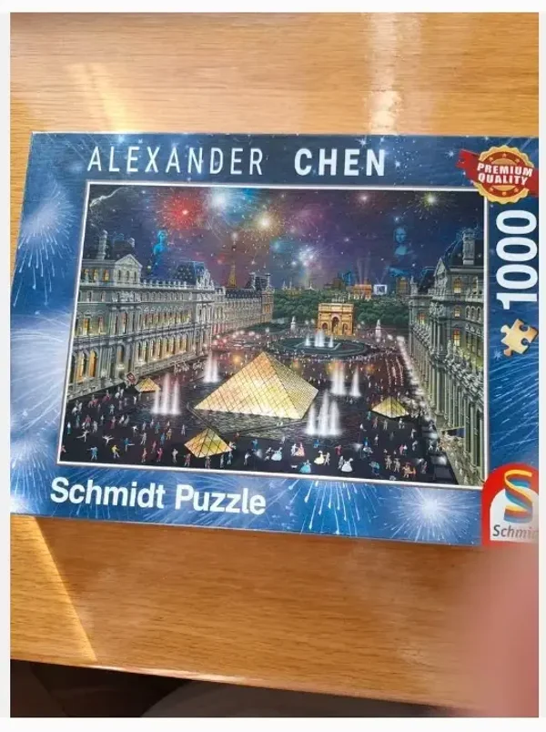 Alexander Chen Louvre puzzel 1000 stukjes