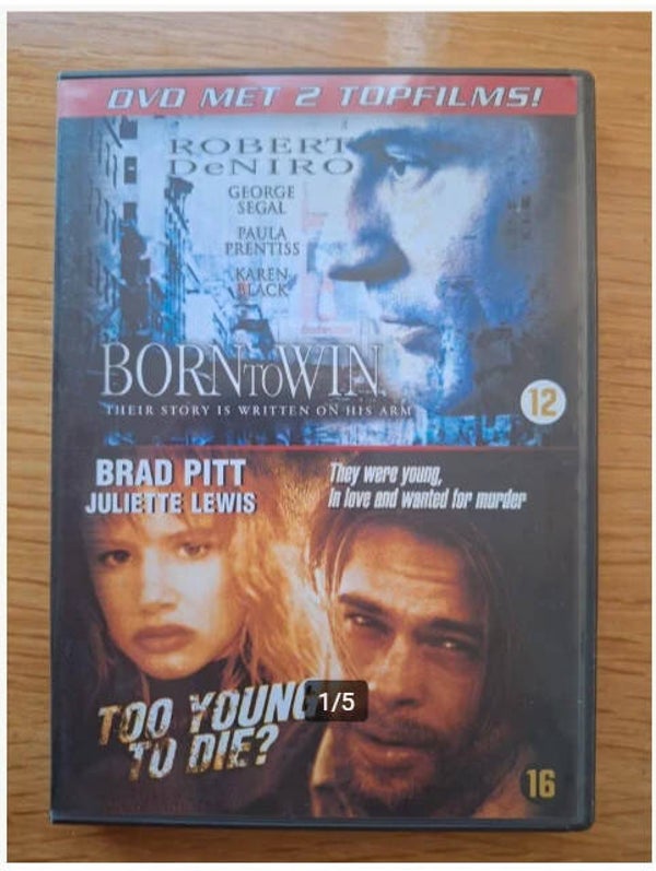 Dvd box born to win en too young to die