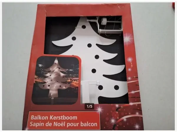 Balkon kerstboom