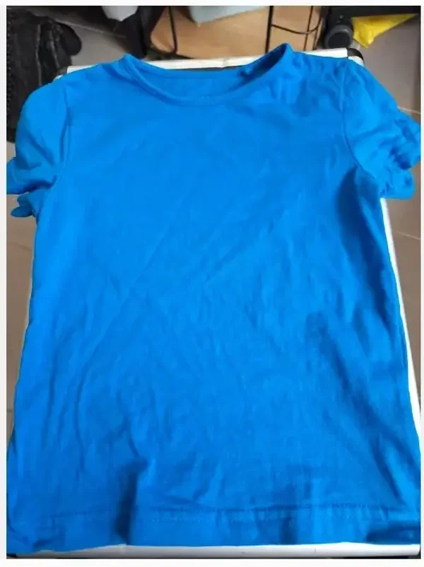Blauw Kiki en Koko tshirt Maat 104