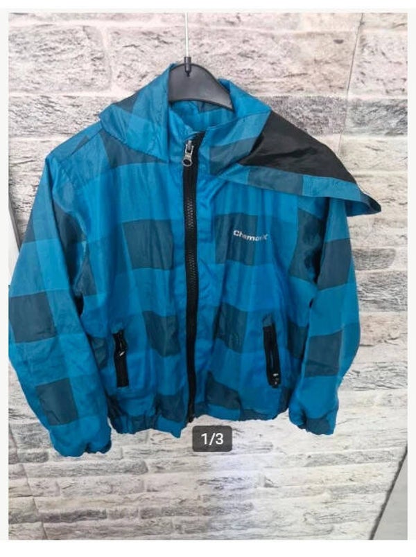 Blauwe regenjas Maat 92-98