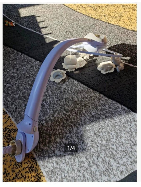 Box/ledikant mobiel met sterrenhemel