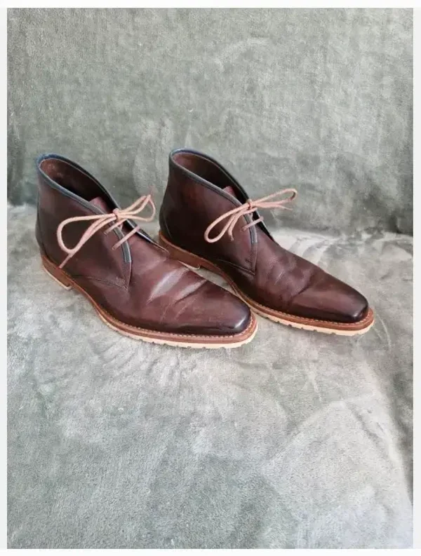 Bruine nette hoge schoenen Maat 42