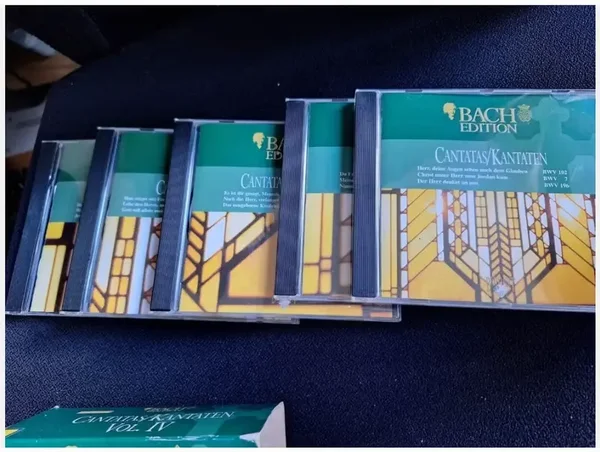 Cantatas-kantaten vol.IV, 5 cd's