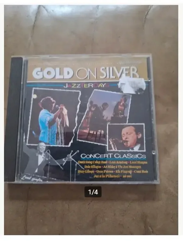 Cd gold on silver, jazzterdays