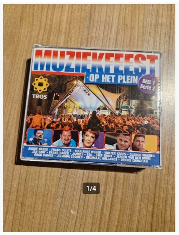 Cd muziekfeest op het plein, deel 1 serie 2