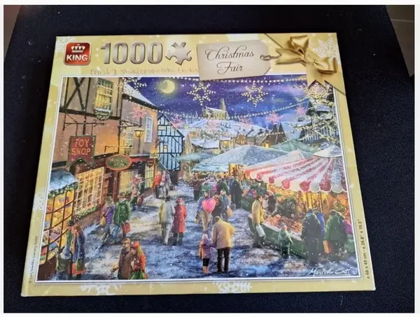Christmas fair puzzel 1000 stukjes
