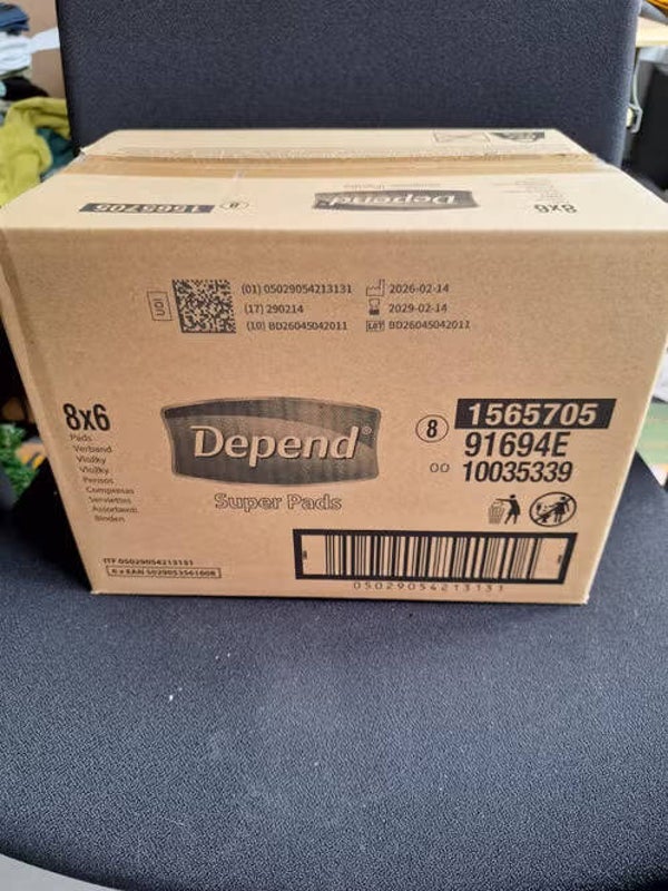 Depend incontinentie luiers