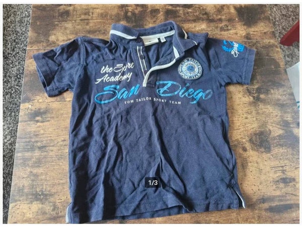 Donkerblauwe San Diego polo Maat 92-98
