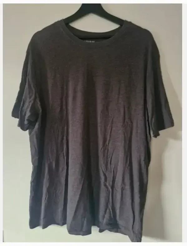 Donkergrijs tshirt maat xxl