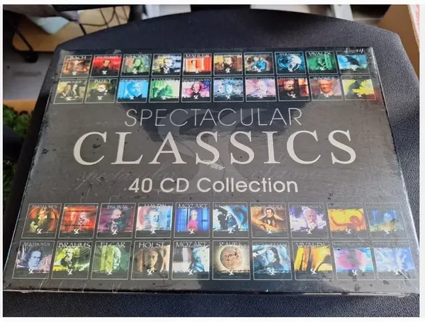 Doos 40 klassieke cd's