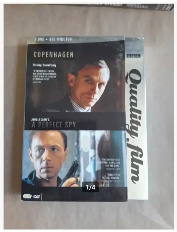 Dvd box Copenhagen en A perfect spy