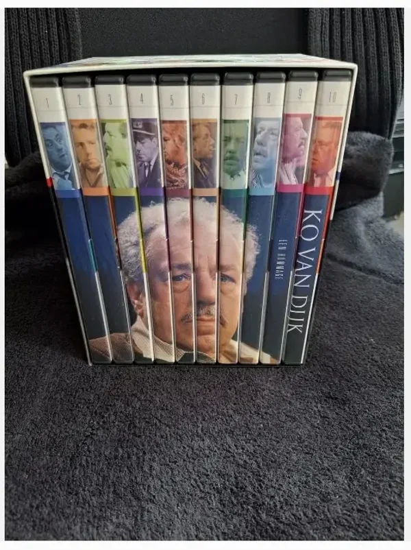 Dvd box Ko van Dijk, 10 dvd's