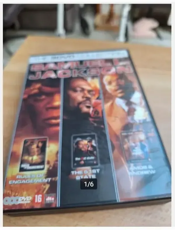 Dvd box Samuel L. Jackson
