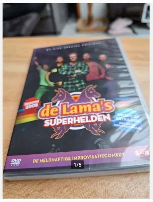 Dvd de lama's, superhelden