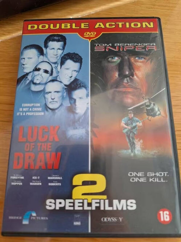Dvd double action dvd, 2 films