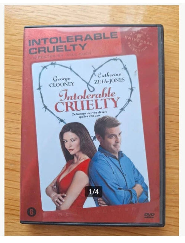 Dvd intolerable cruelty