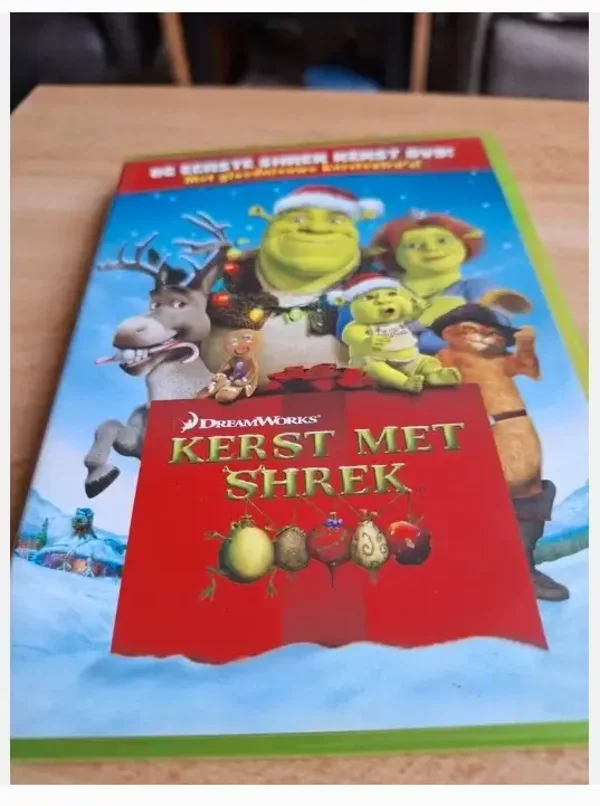 Dvd kerst met shrek