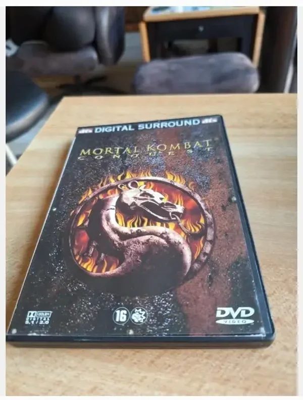 Dvd mortal kombat conquest