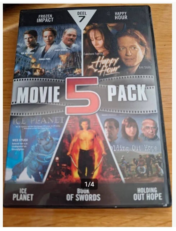 Dvd movie 5 pack, deel 7