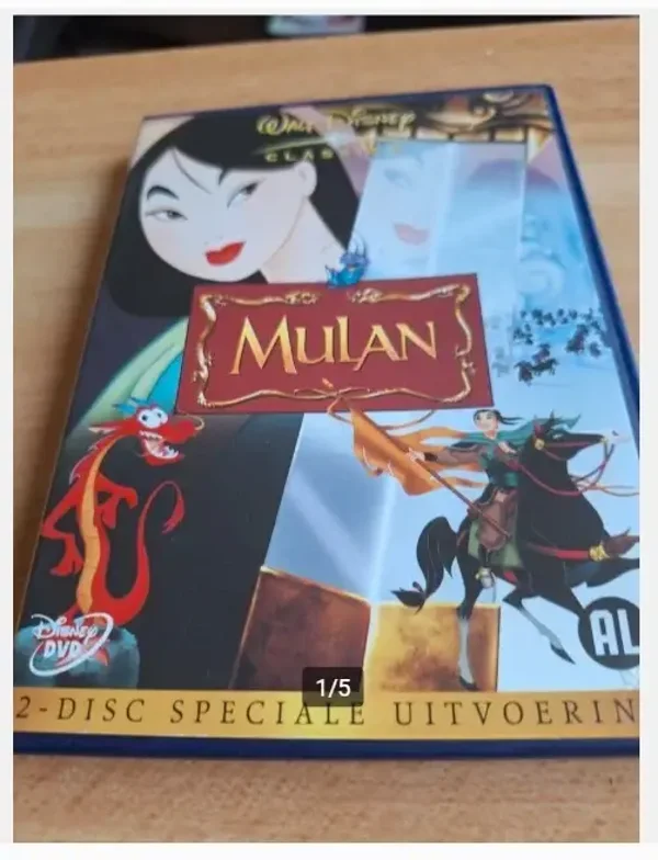 dvd mulan