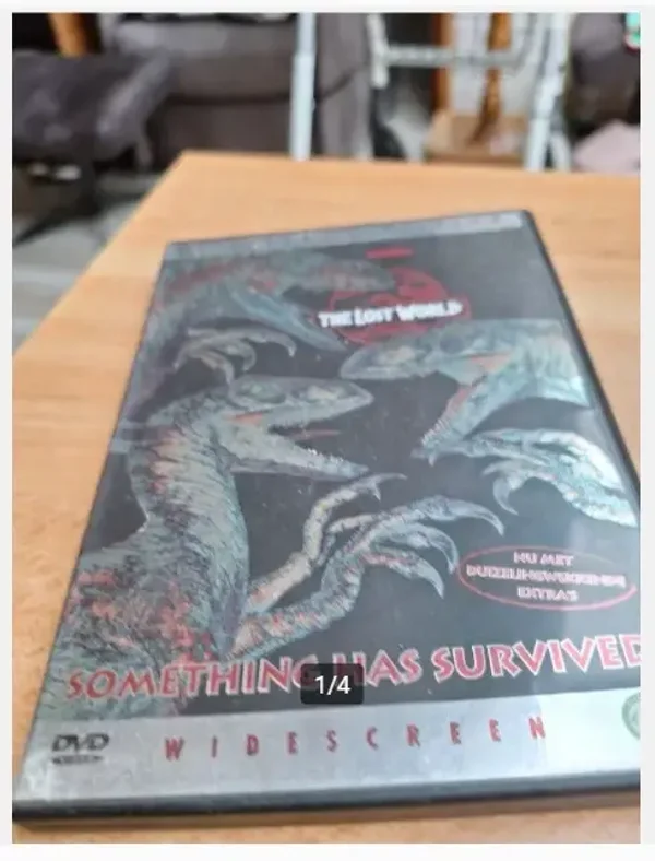 Dvd the lost world, something has survived