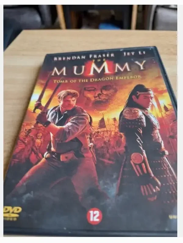 Dvd the mummy, tomb of the dragon emperor