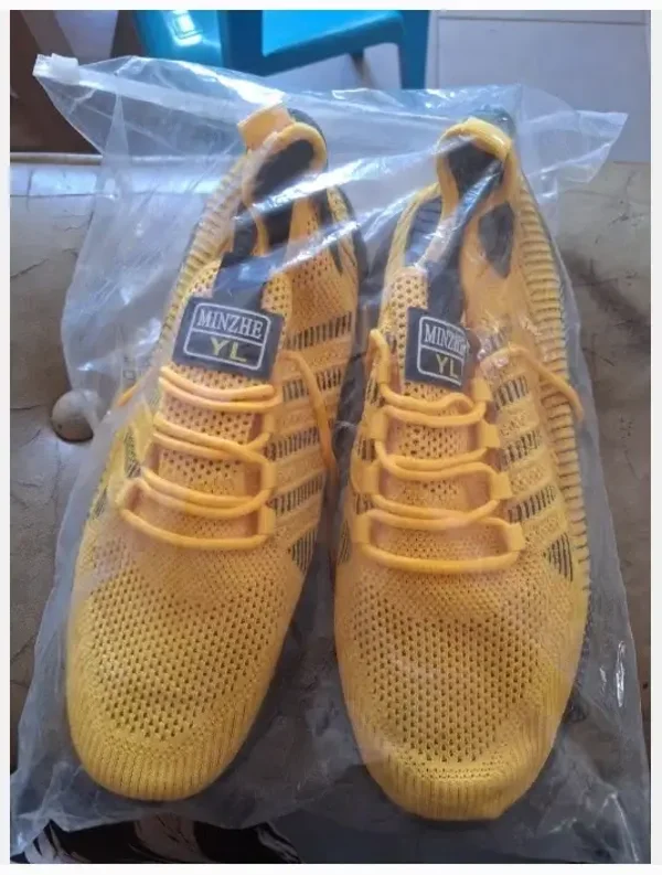 Gele gympen maat 45