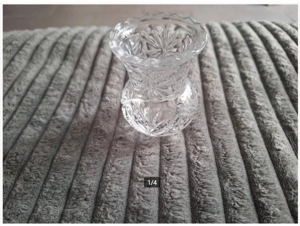 Glazen vaasje, ananas vorm