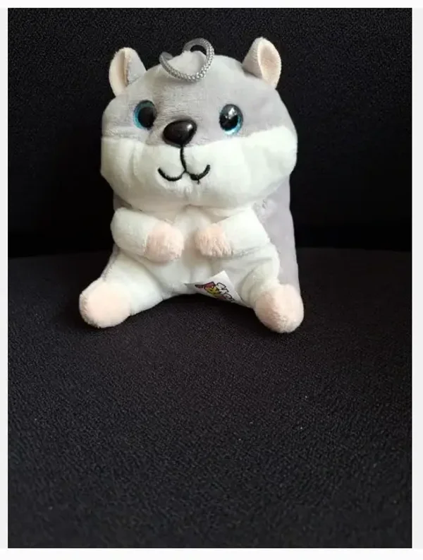 Grijze hamster knuffel