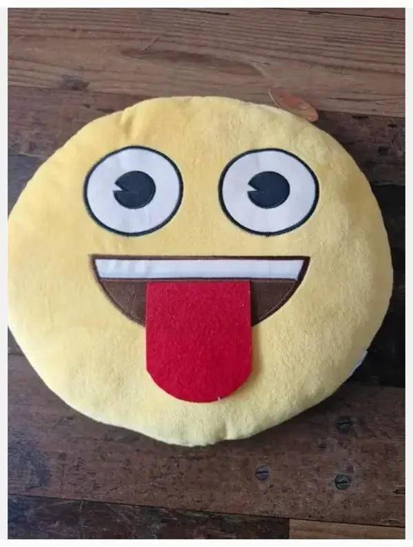 Happy smiley kussen
