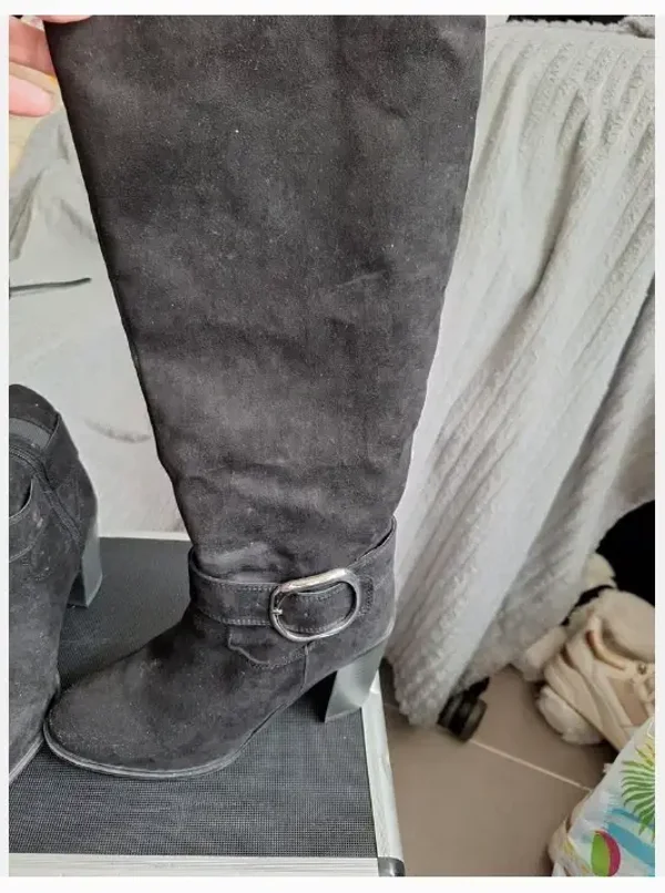 Hoge laarzen met rits maat 36