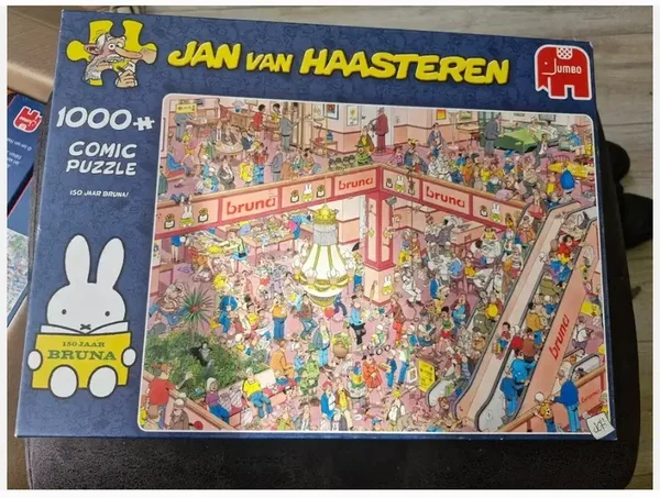 Jan van haasteren puzzel, 150 jaar Bruna 1000 stukjes