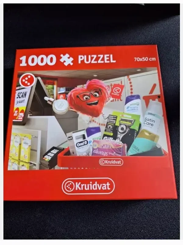 Kruidvat puzzel 1000 stukjes